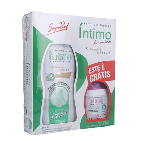 Sabonete intimo sergio paris s.brezz.kit 360-33