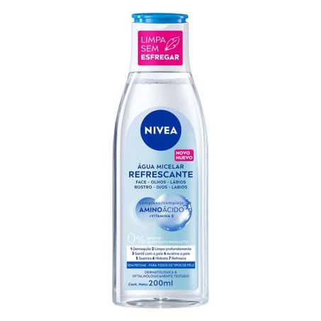 AGUA MICELAR NIVEA PT 200 ML REFRESCANTE