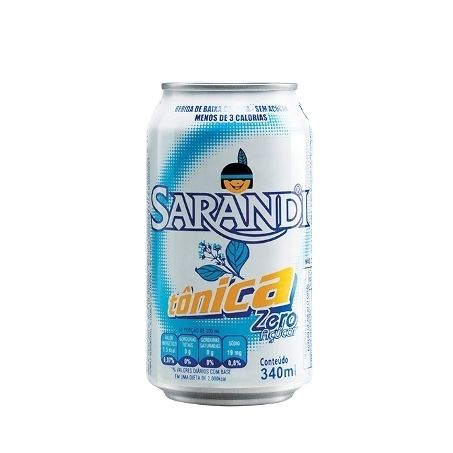 AGUA TONICA LT SARANDI 340ML ZERO
