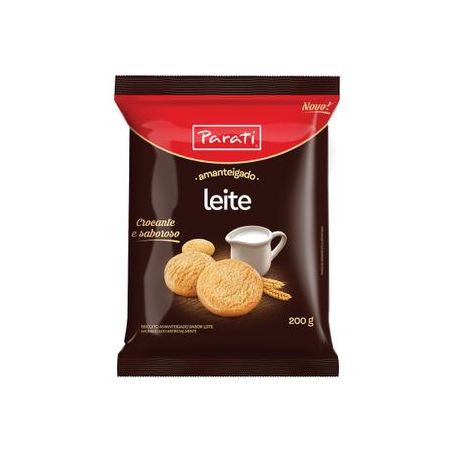 Biscoito Amanteigado Parati Leite 200G