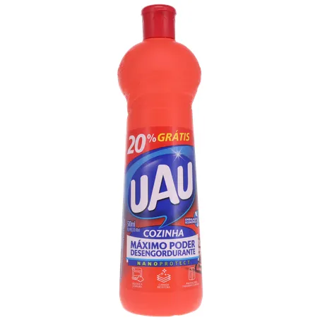 Desengordurante uau cozinha squeeze 500ml (20% grátis) 360-35