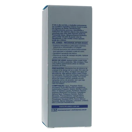 Gel Pós-Barba Dr. Jones Energizante Caixa 75ml 360-17
