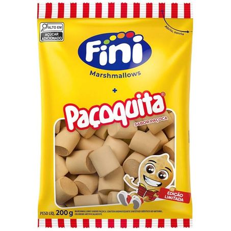 Marshmallow fini paçoquita 200g