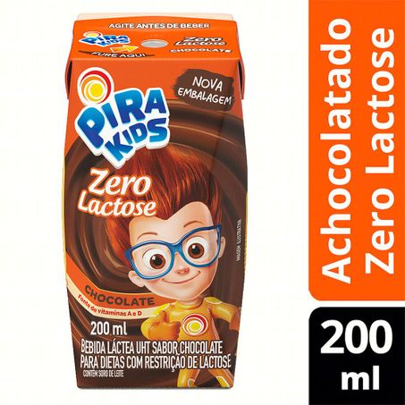 BEBIDA LÁCTEA CHOCOLATE ZERO LACTOSE PIRAKIDS
