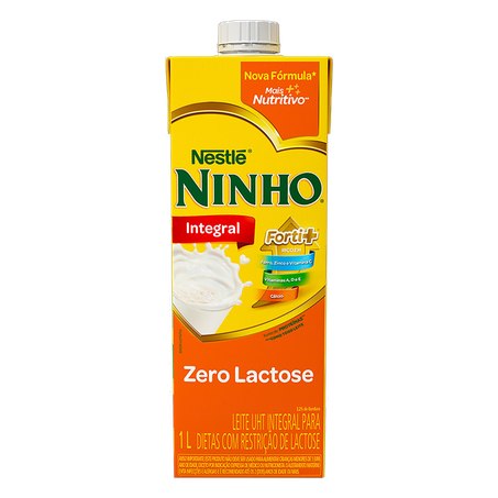LEITE LONGA VIDA NINHO ZERO LACTOSE INTEGRAL 1L