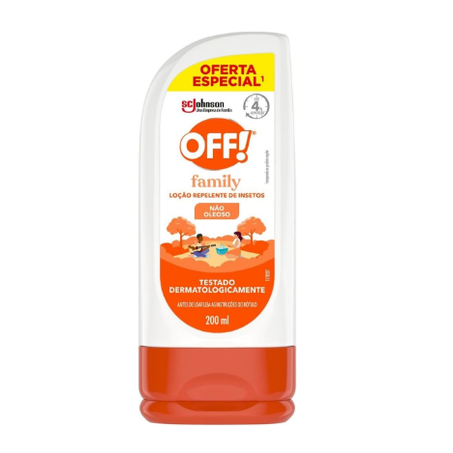 REPELENTE OFF FAMILY LOCAO 200ML