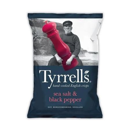 BATATA TYRRELLS 150G PIMENTA DO REINO