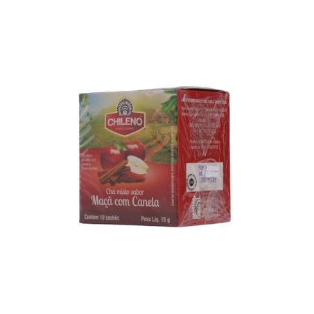 Chá Misto Chileno Maça com Canela Caixa com 10un - 15gr 360-6