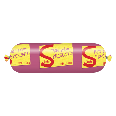 Patê sadia presunto bisnaga 100g