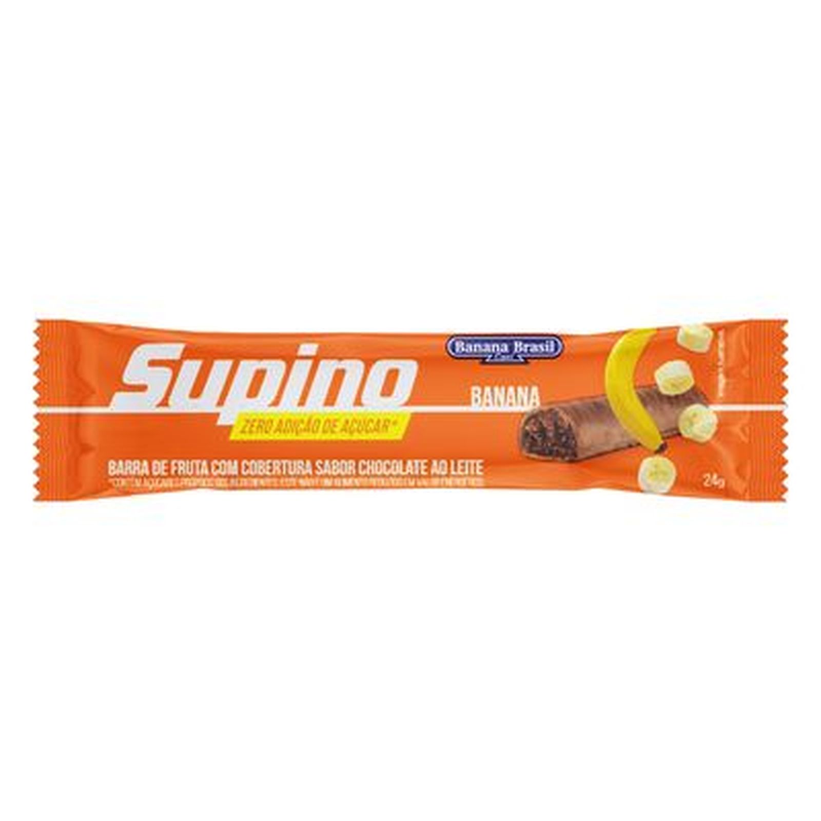Barra Supino Zero Banana Brasil 24g