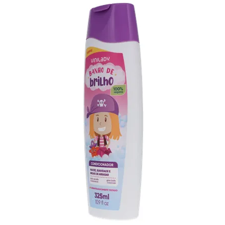 Condicionador vini lady kids banho de brilho 325ml 360-4