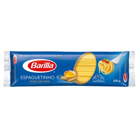 Mac Ovos Barilla 500g Espaguetinho 9