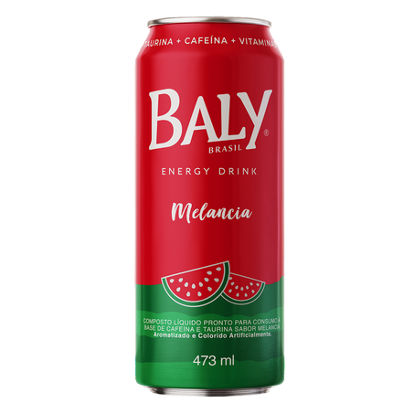 Energético Baly Melancia  Lata 473ml