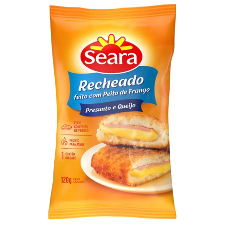 Empanado seara 110g presunto/queijo