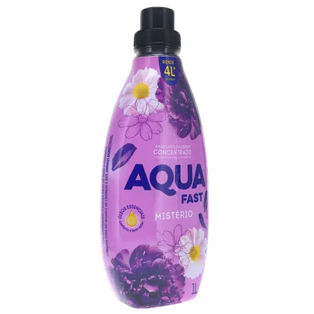 Amaciante de Roupas Concentrado Aqua Fast Mistério Frasco 1lt 360-33