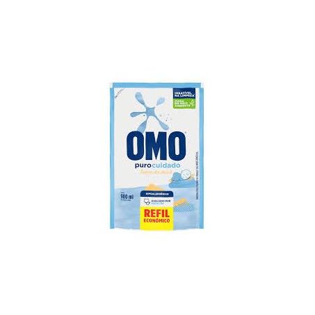 L ROUPA LIQ OMO REFIL 900ML PURO CUIDADO