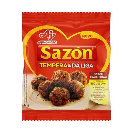 Tempero sazon tempera e da liga 60g
