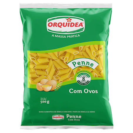 Macarrão penne orquídea 500g