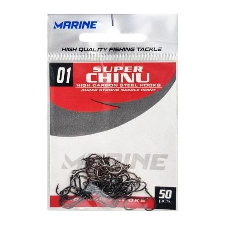 ANZOL SUPER CHINU BLACKNICKEL N1 CARTELA C/50