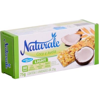 Cereal barra ligh naturalle coco/aveia 25g