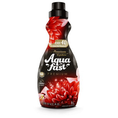 Amaciante concentrado aquafast sedução 1l