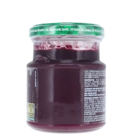 Geleia de Uva Vitao Zero Açúcar 180G 360-10
