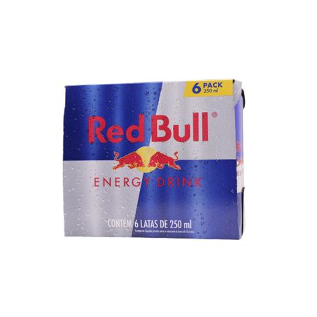 Energetico red bull trad 250ml 6un 360-32