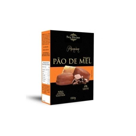 Pão de Mel Divino Sem Glúten E Sem Lactose Embalagem 120G