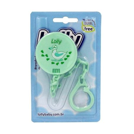 PRENDEDOR DE CHUPETA LOLLY ZOO ROSA