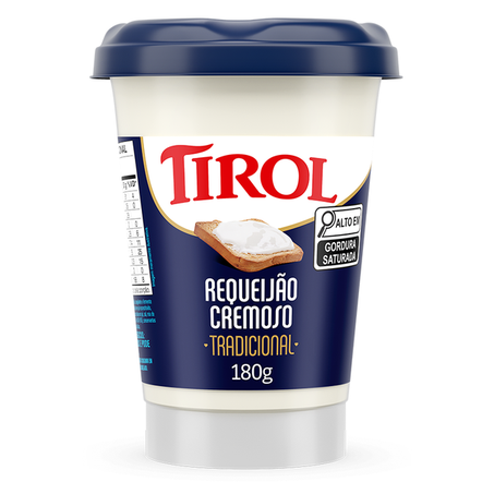 REQUEIJÃO TIROL CREMOSO TRADICIONAL 180G