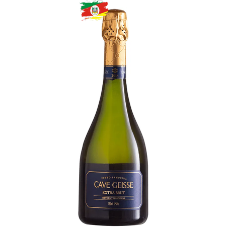 ESPUMANTE CAVE GEISSE EXTRA BRUT 750ML MÉTODO TRAD