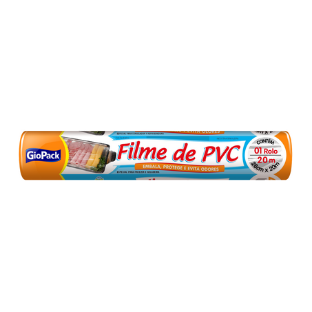 Filme pvc giopack 28cm x 20m
