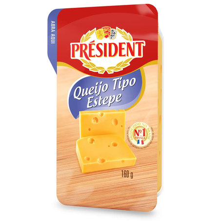 Queijo Estepe President 160g