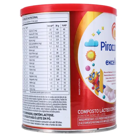 Composto Lácteo Piracanjuba Excellence  Lata 400gr 360-29