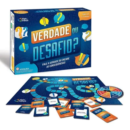 JOGO PAIS & FILHOS VERDADE OU DESAFIO