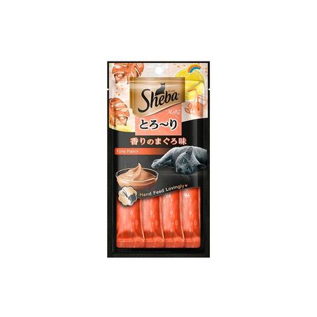Petisco creme atum sheba c/4un