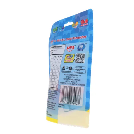 Bala de Gelatina Amos Gummy Blocks Sachê 72gr 360-23
