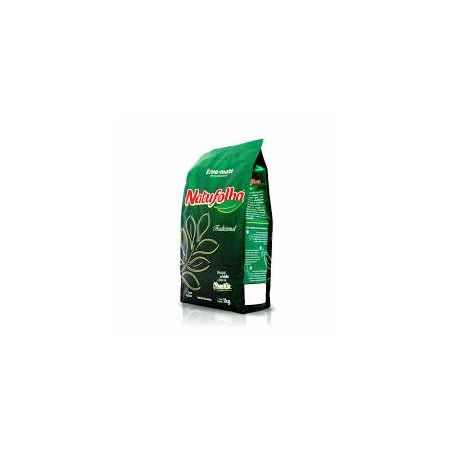 Erva Mate Natufolha Laminada Com Açúcar Pacote 1Kg 