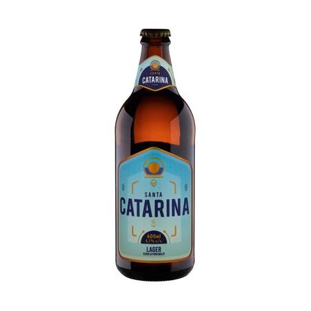 CERVEJA LAGER PREM STA CATARINA 600ML