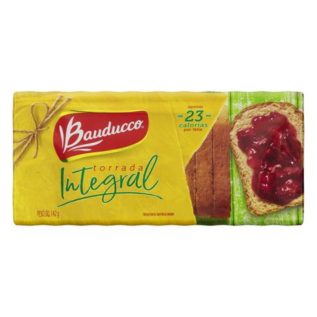 Torrada integral bauducco