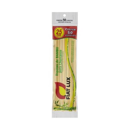 Espeto Bambu Fiat Lux 25cm C 50