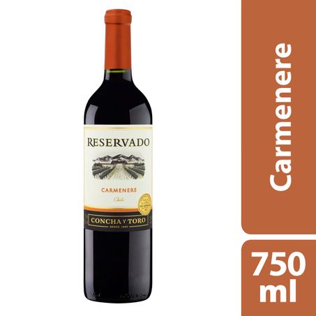 VINHO CHILENO TINTO MEIO SECO RESERVADO CARMÉNÈRE