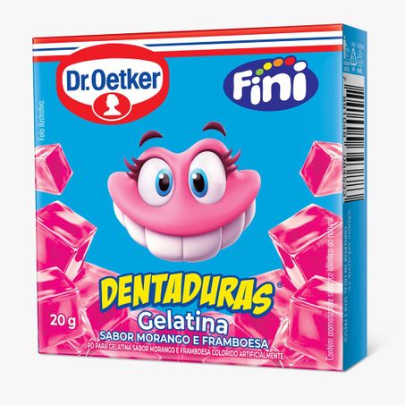 Gelatina fini dentaduras dr oetker 20g