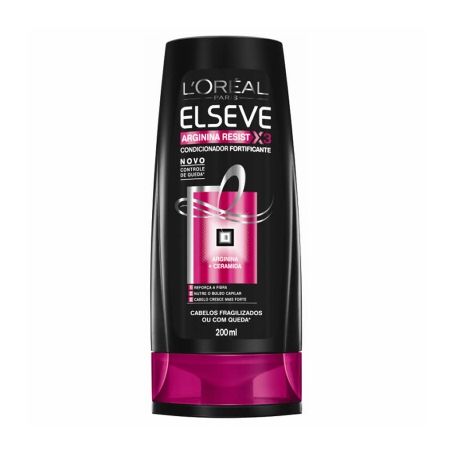 Condicionador Elseve Arginina Resist X3 Restituição de Massa Embalagem 200ML