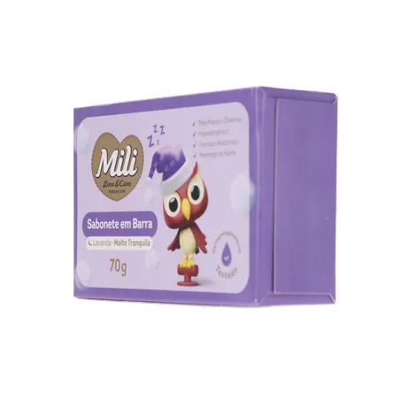 Sabonete mili love&care lavanda suave 70gr 360-5