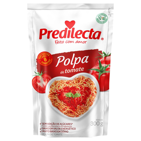 Polpa de Tomate Predilecta 300g - Sachê