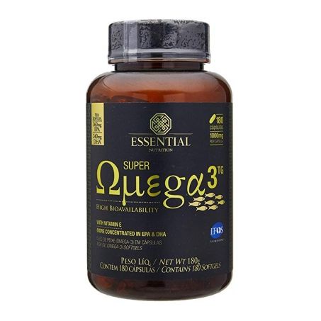 Suplemento essential super omega 3 tg 1g 180caps