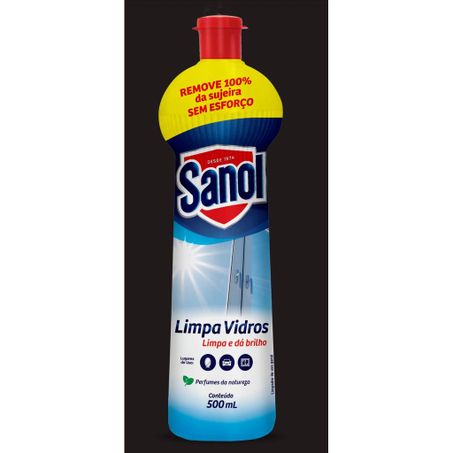 Limpa vidros sanol 500ml