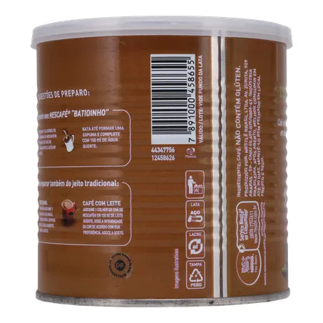 Café Nescafé Solúvel Cremoso Lata 150G 360-17