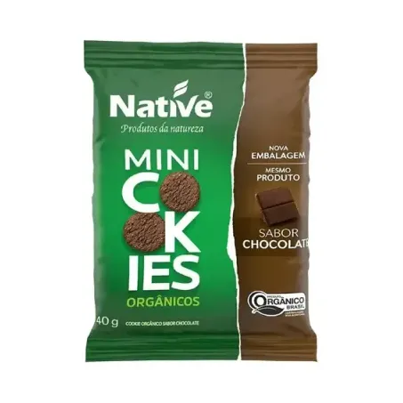 Native Cookies Chocolate 40G Orgânico